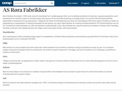 R&#248;ra Fabrikker