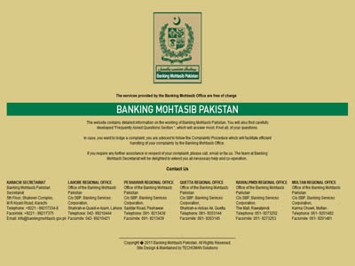 Banking Mohtasib Pakistan