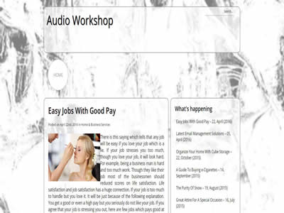 Audio Workshop