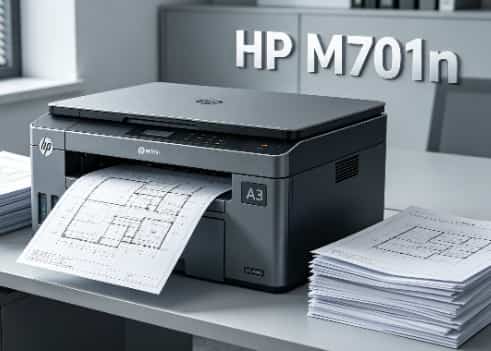 惠普HP M701n激光打印机使用技巧daquan｜网络打印、省墨设置、ka纸维修、硒鼓养护全套办公干货