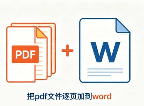 把PDF文件逐页加到Word完整教程 不乱版不压缩 分页插入全套技巧