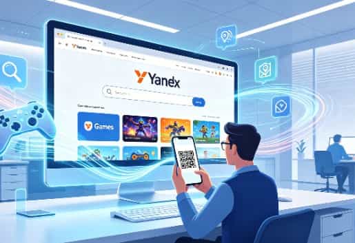 Yandex 网页全功能详解：搜索、游戏一站式浏览器网页