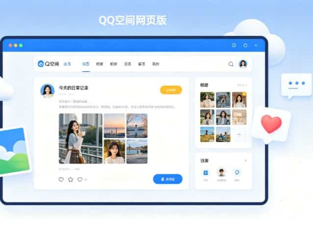 QQ 空间网页版完整遥指南：遥安装社交动态
