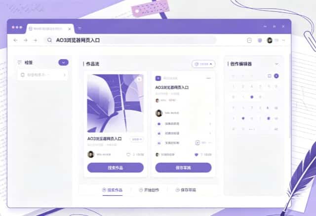 AO3 浏览器网页入口纯净使用全指南：非营利同人