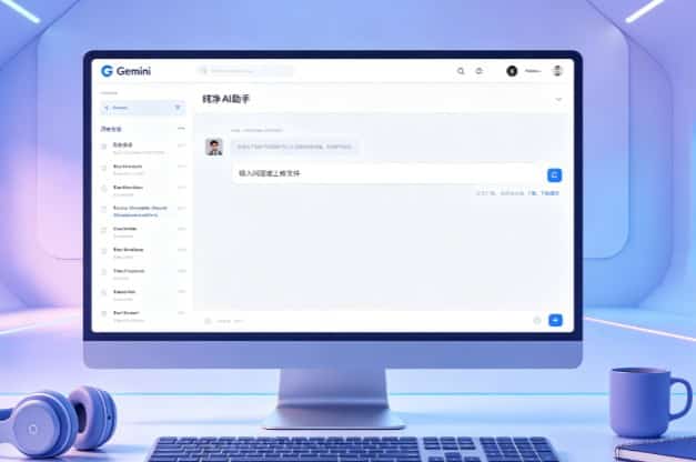 Gemini 网页版登录入口纯净无广告完整指南：谷歌 AI 官方网页免安装使用