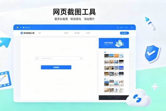 网页截图纯净guanfang工具完整合集指南：无广告无水印遥截取网页