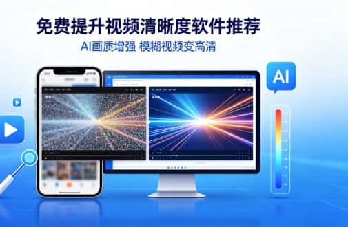 免费视频清晰度提升软件