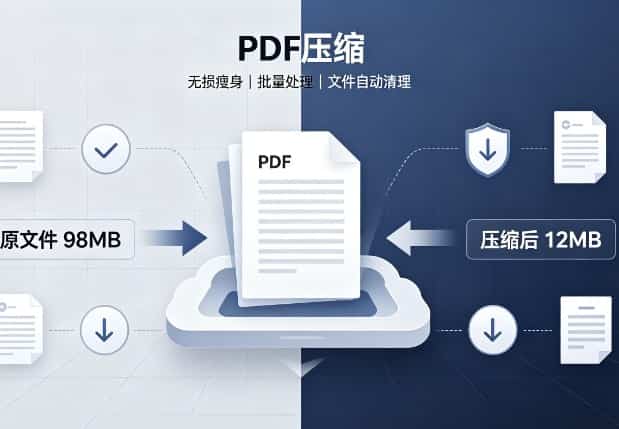免费线上 PDF 压缩｜iLovePDF/SmallPDF/Adobe 正版入口